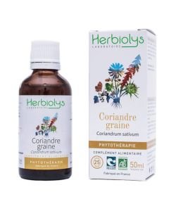 Herbiolys PHYTO Coriandre graine 50mL BIO - Coriandrum sativum BIO, 50 ml